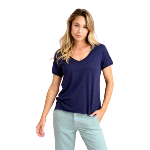 T-shirt bleu marine