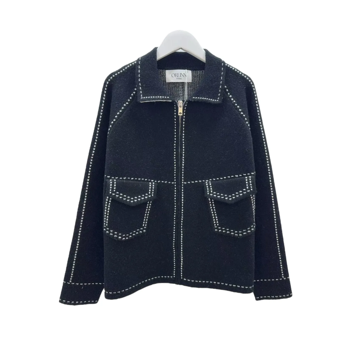 Veste zippée noire