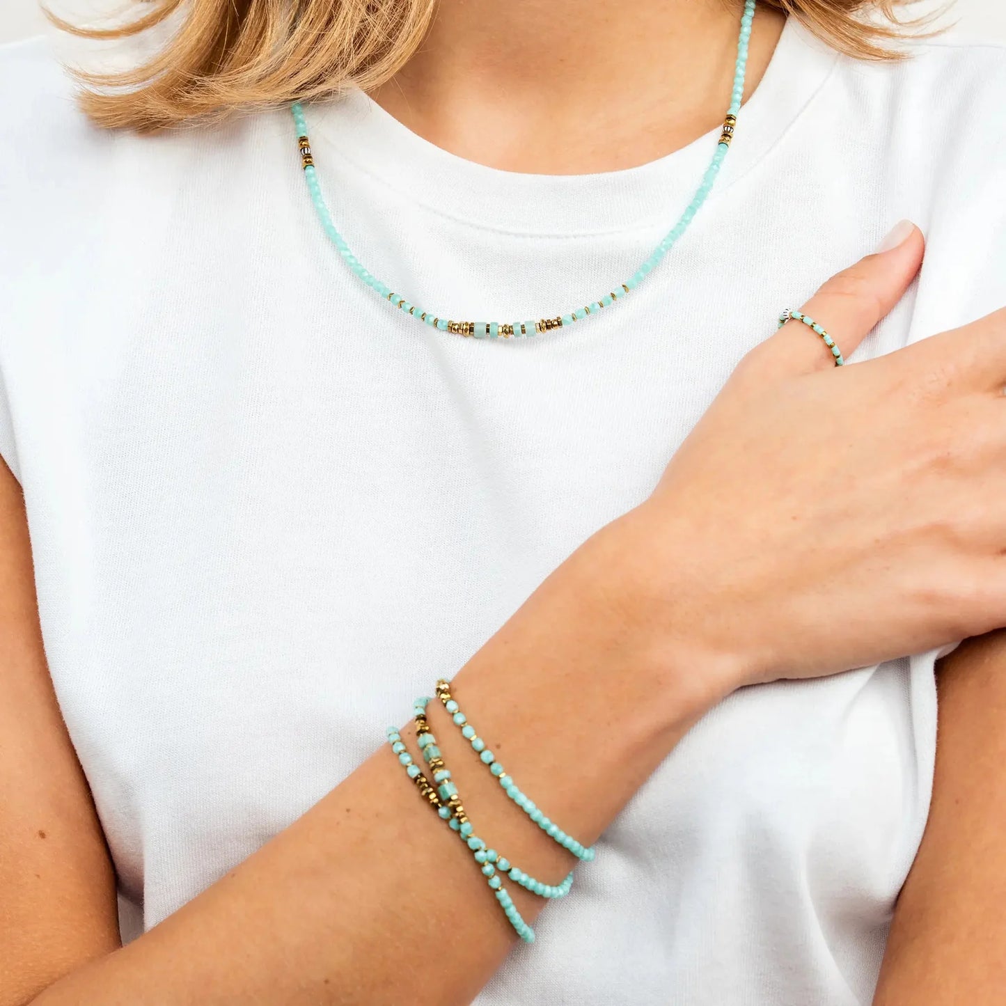 BLONDIE 3 - Bleu Cyan — vue 7 — Sophie et Ju