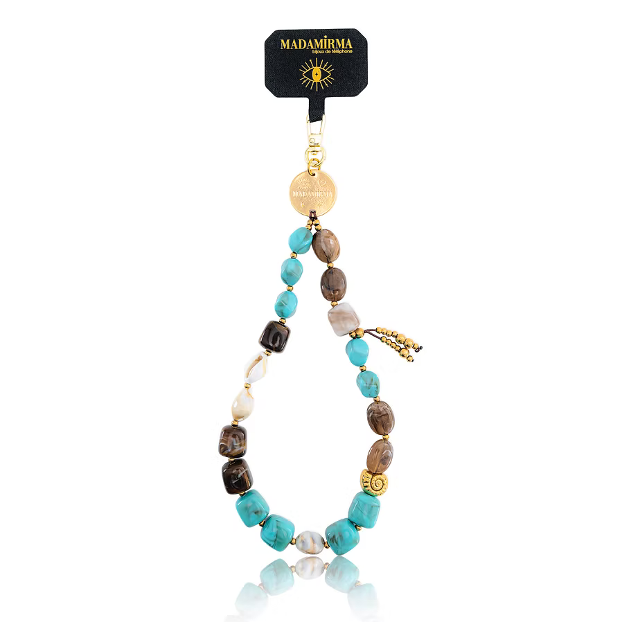 Bijou de tel Mi-Long bleu — Sophie et Ju