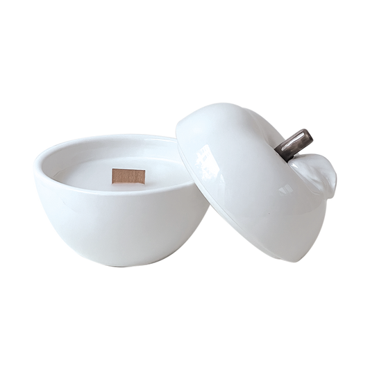Bougie Pom’ Glow Blanc Patchouli