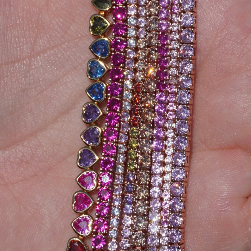 GIRLY - Bracelet tennis