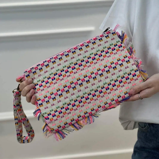 Pochette Bisou — vue de face — Sophie et Ju