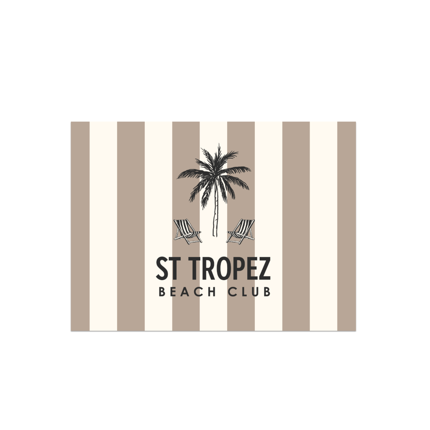 Lot de 2 - Sets de table personnalisés St Tropez