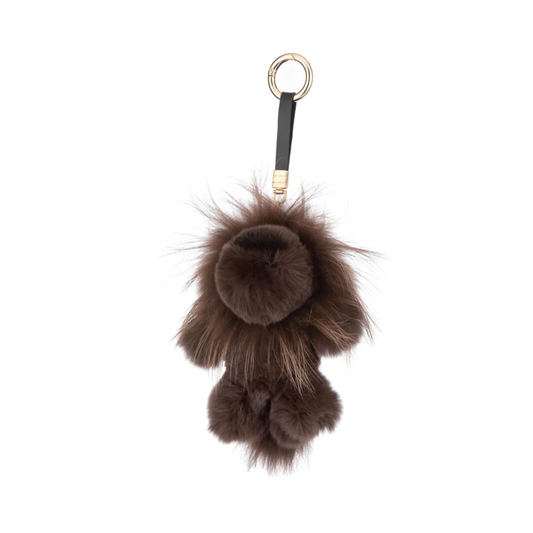 Porte-clés Nounours chocolat