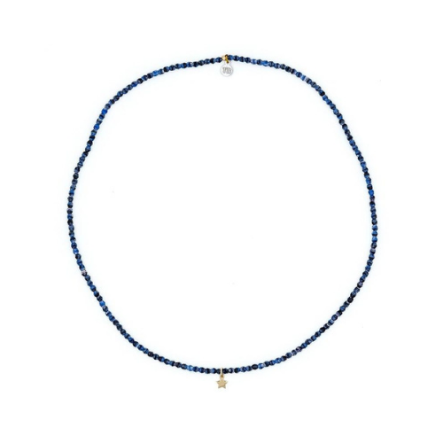 Collier et Bracelet 3 tours STAR Gold - Denim