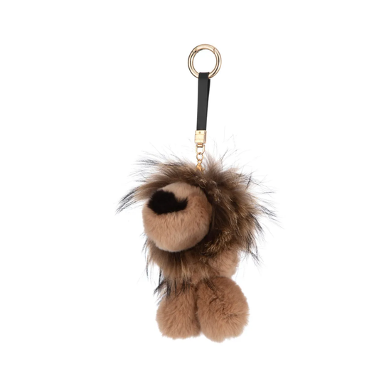 Porte-clés Nounours naturel