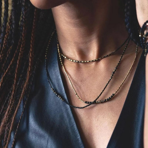 Collier ras du cou - NEW ALICIA - Black Panther