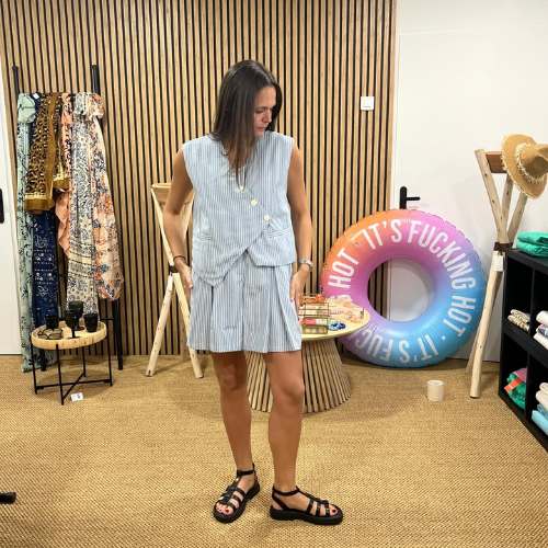 Ensemble short et gilet