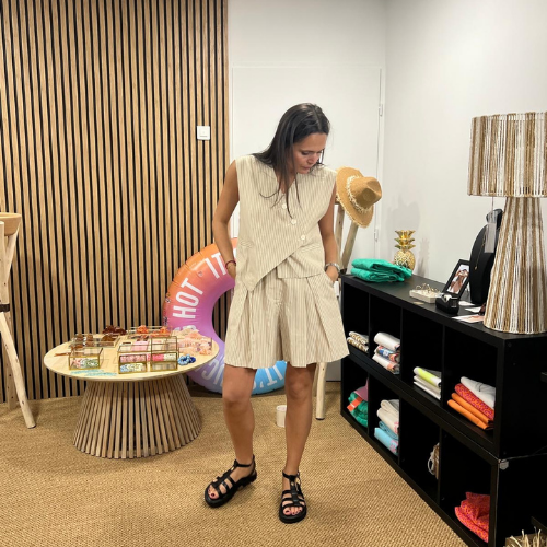 Ensemble short et gilet