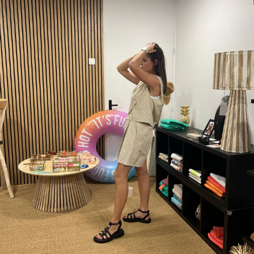 Ensemble short et gilet