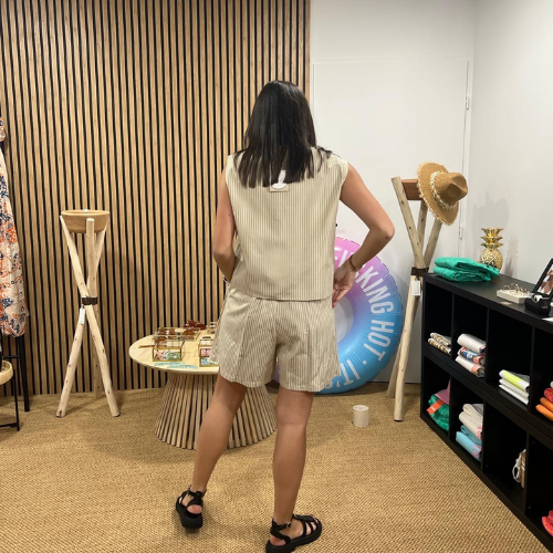 Ensemble short et gilet