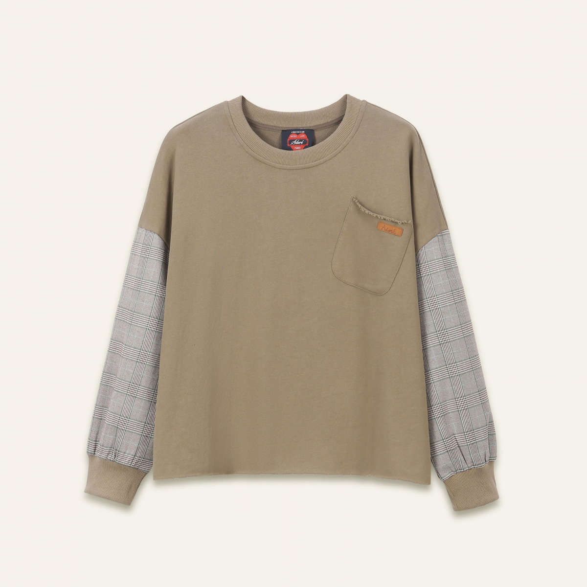 Sweat-shirt Benito kaki