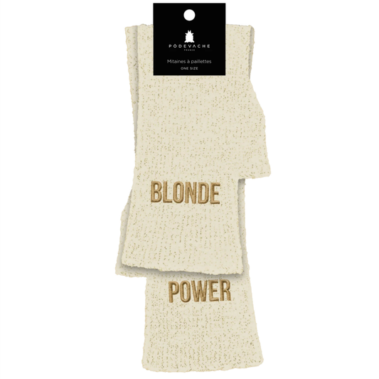 Mitaines Blonde Power