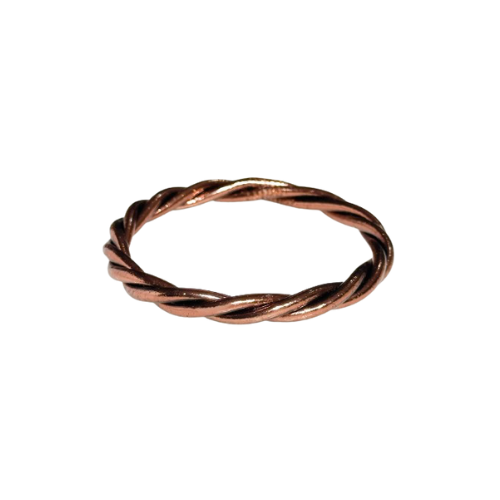 Bracelet Bouddhiste véritable torsadé - Rose Gold