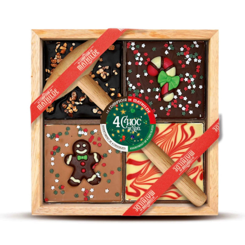 4 Choc' de Noël - Chocolat à casser - 350G