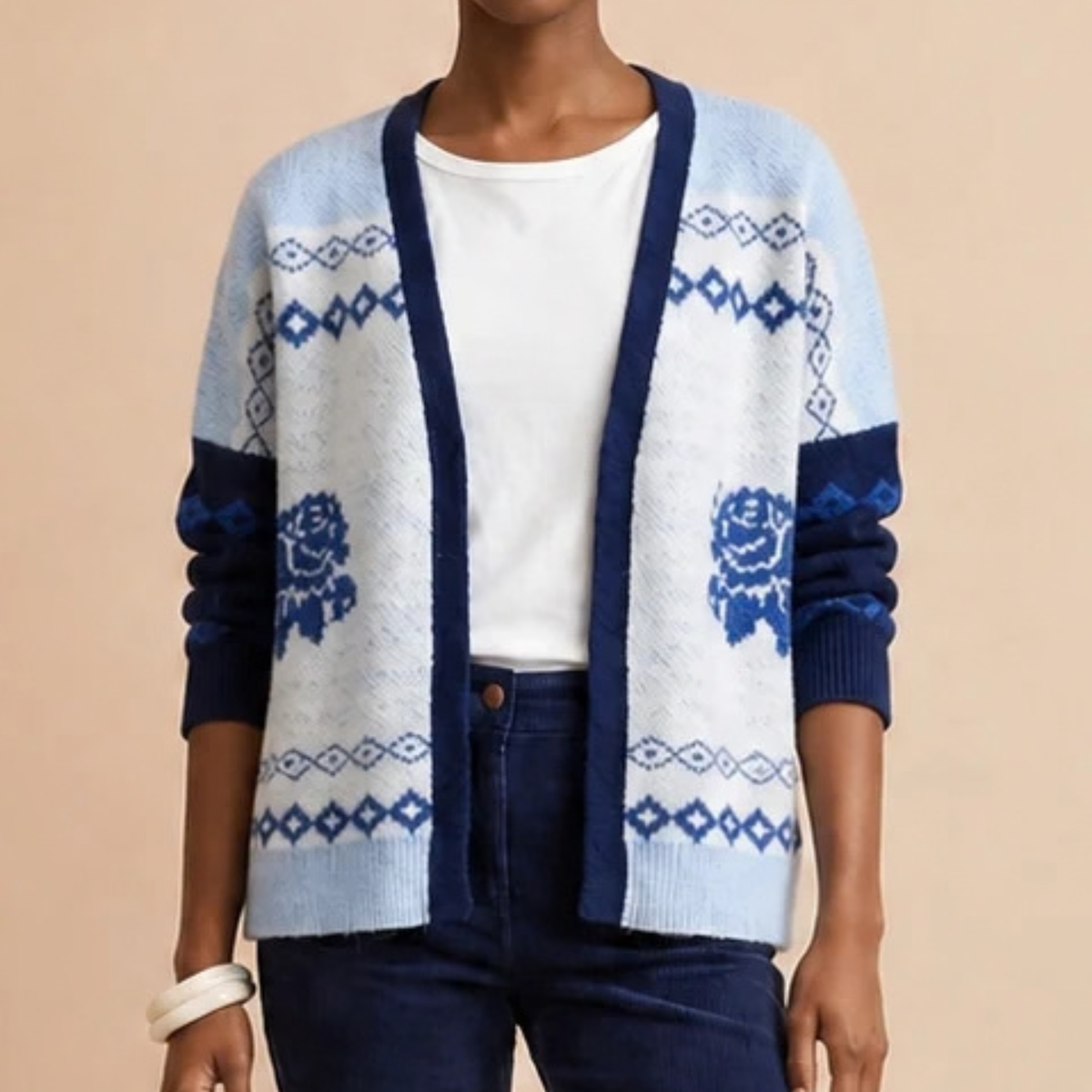 Gilet AZALEIA bleu