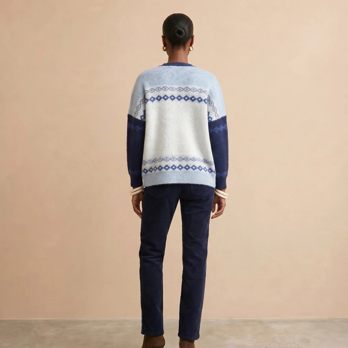 Gilet AZALEIA bleu
