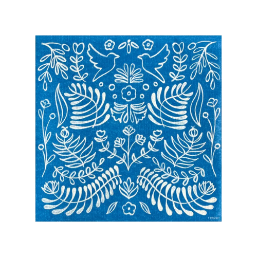 Serviette Amazonia bleu