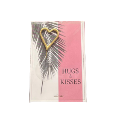 Carte - HUGS & KISSES
