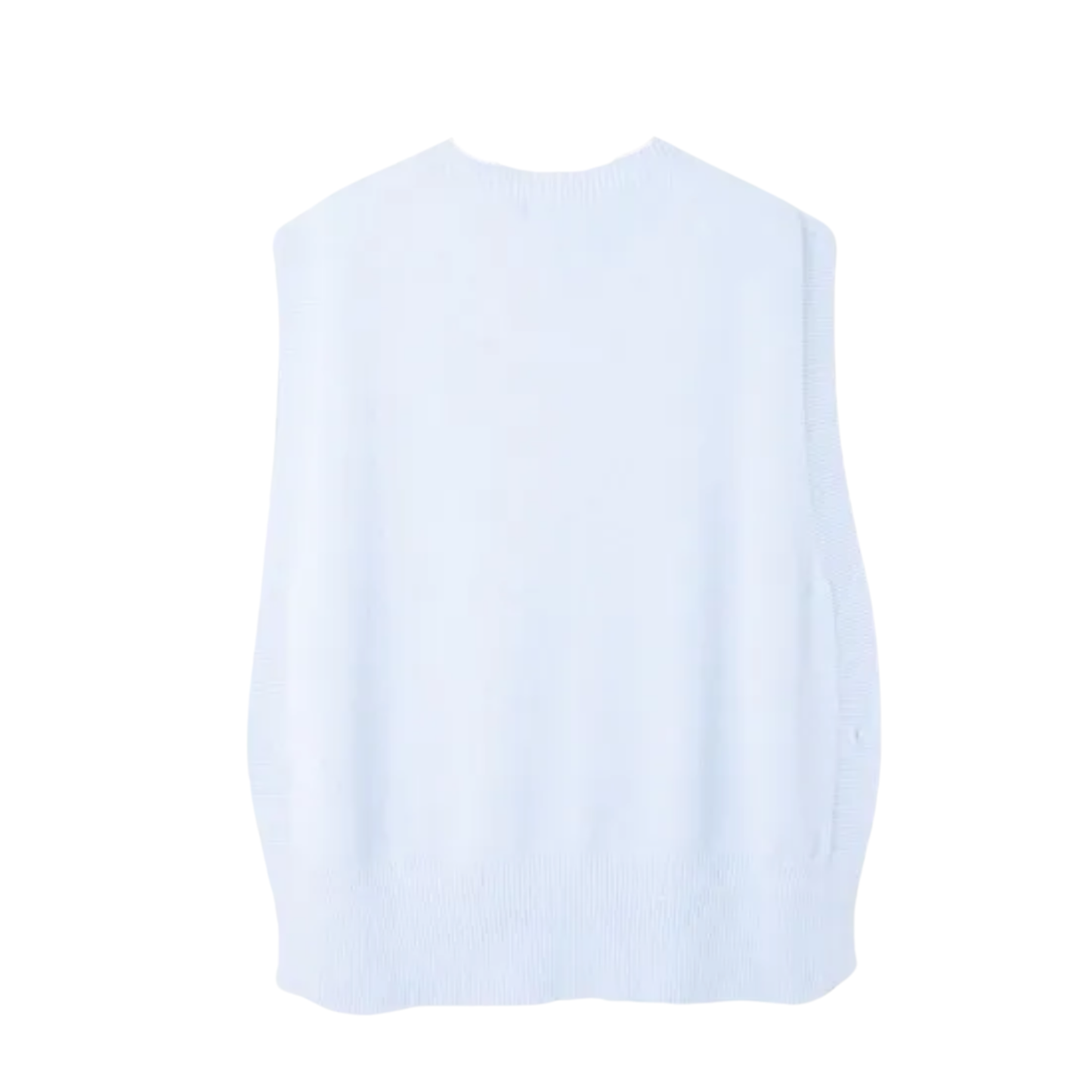 Pull sans manches — vue de face — Sophie et Ju