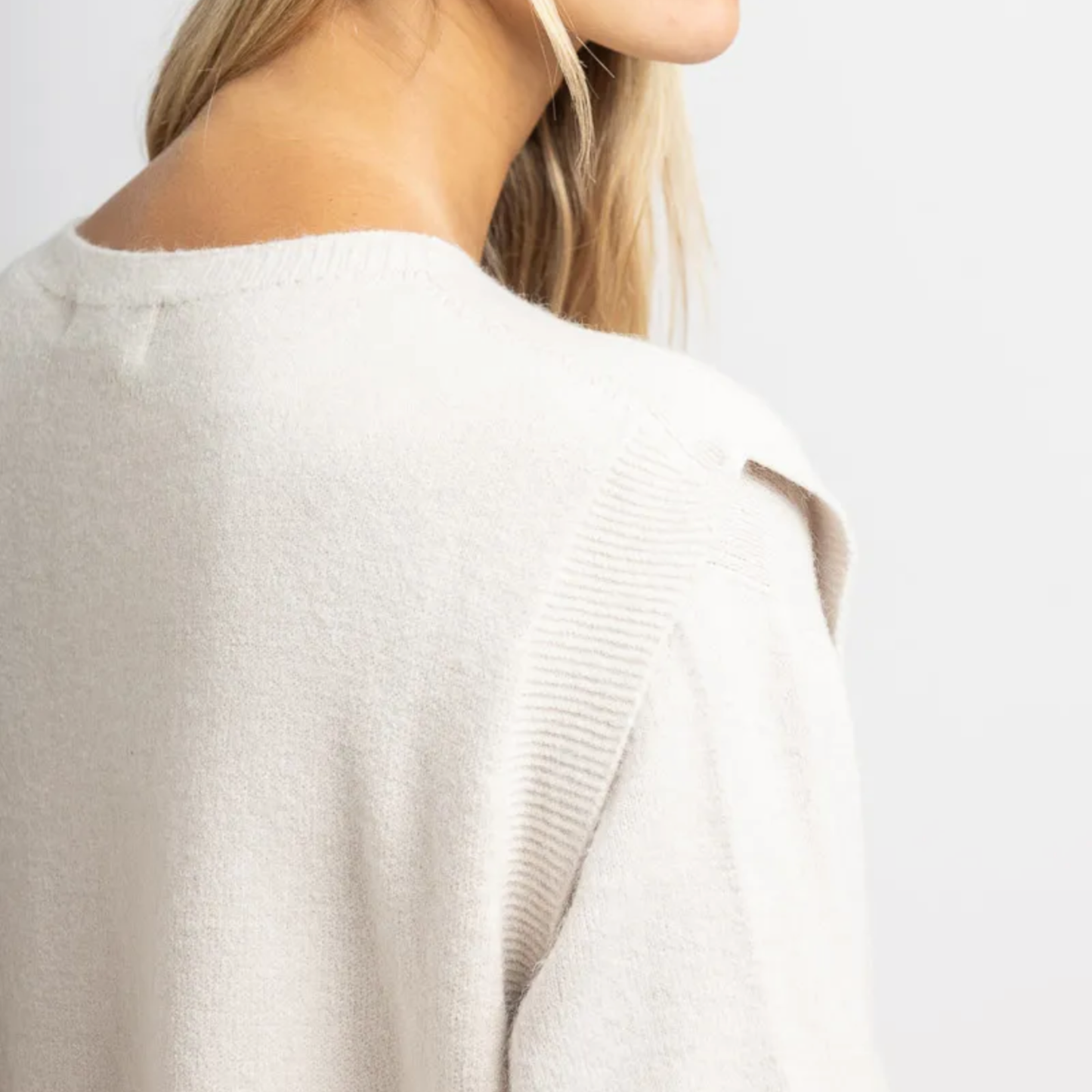 Pull sans manches — detail — Sophie et Ju
