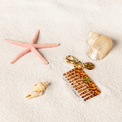 Porte-clef peigne tigre