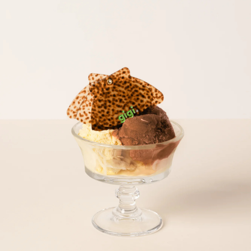 Miroir coquillage tigre