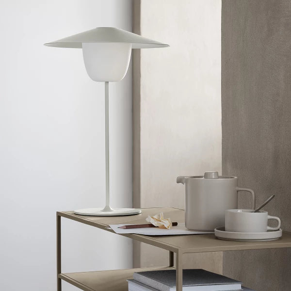 Lampe de Table Blanche — zoom detail — Sophie et Ju