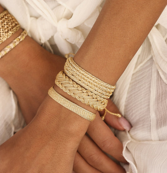 Bracelet  Ania n°2 – Peach & Silver Ebony