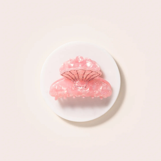 Belle pince coquillage Rose