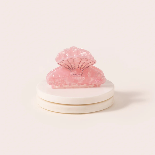 Belle pince coquillage Rose