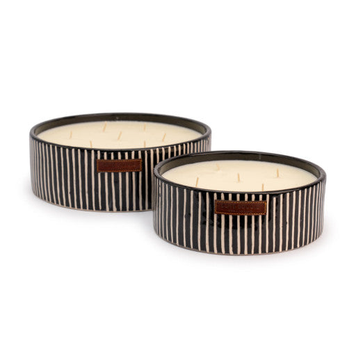 Bougie Plate Zébré L