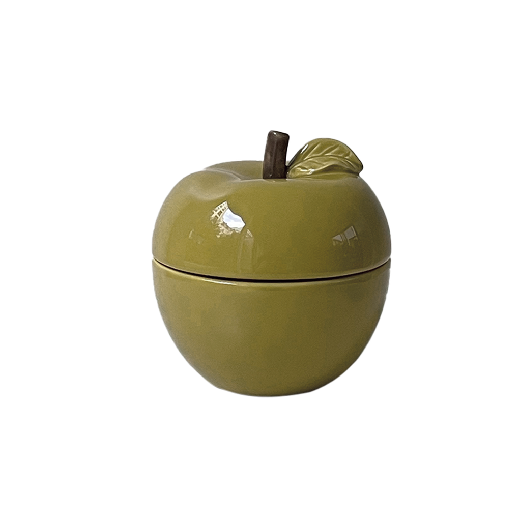 Bougie Pom’ Glow Kaki Vanille
