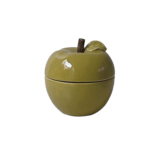 Bougie Pom’ Glow Kaki Vanille