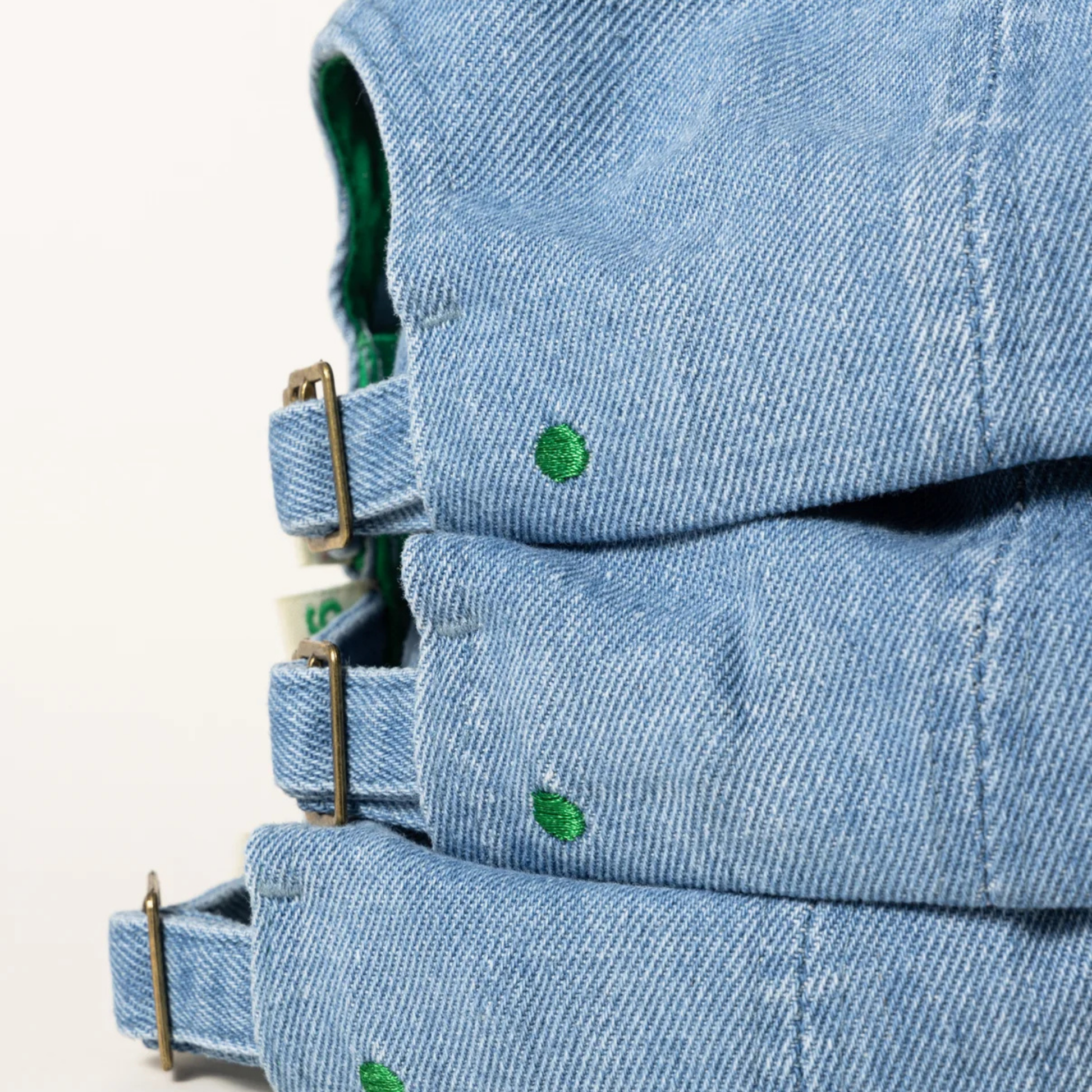 Casquette denim — detail — Sophie et Ju