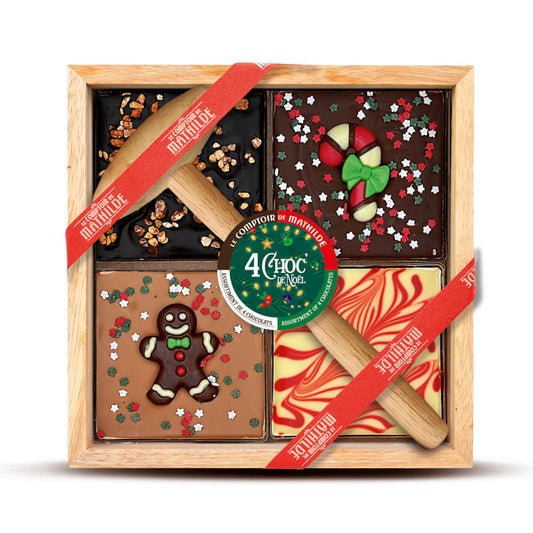 4 en 1 de Noël – Chocolat à Casser – 350g