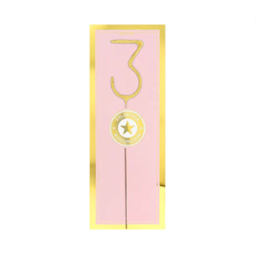 Bougie d'anniversaire — zoom detail — Sophie et Ju