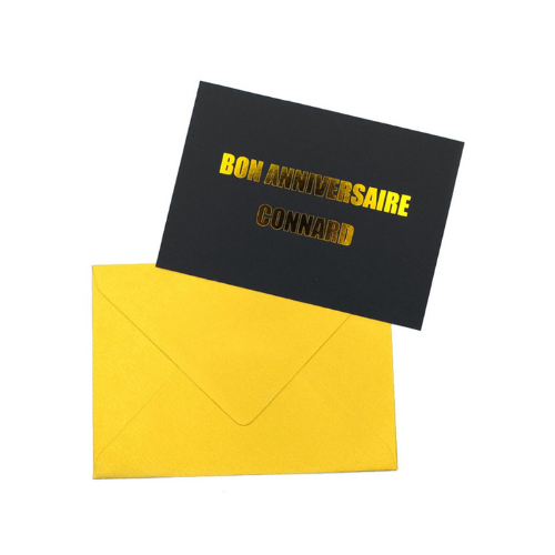 Carte Bon anniversaire connard