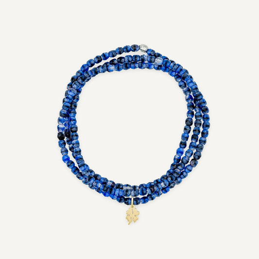 Collier-Bracelet Denim