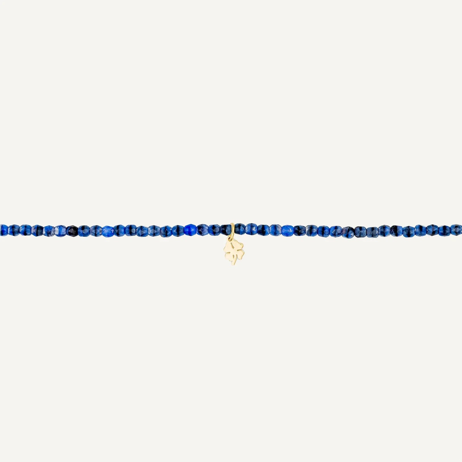 Collier-Bracelet Denim — vue de face — Sophie et Ju