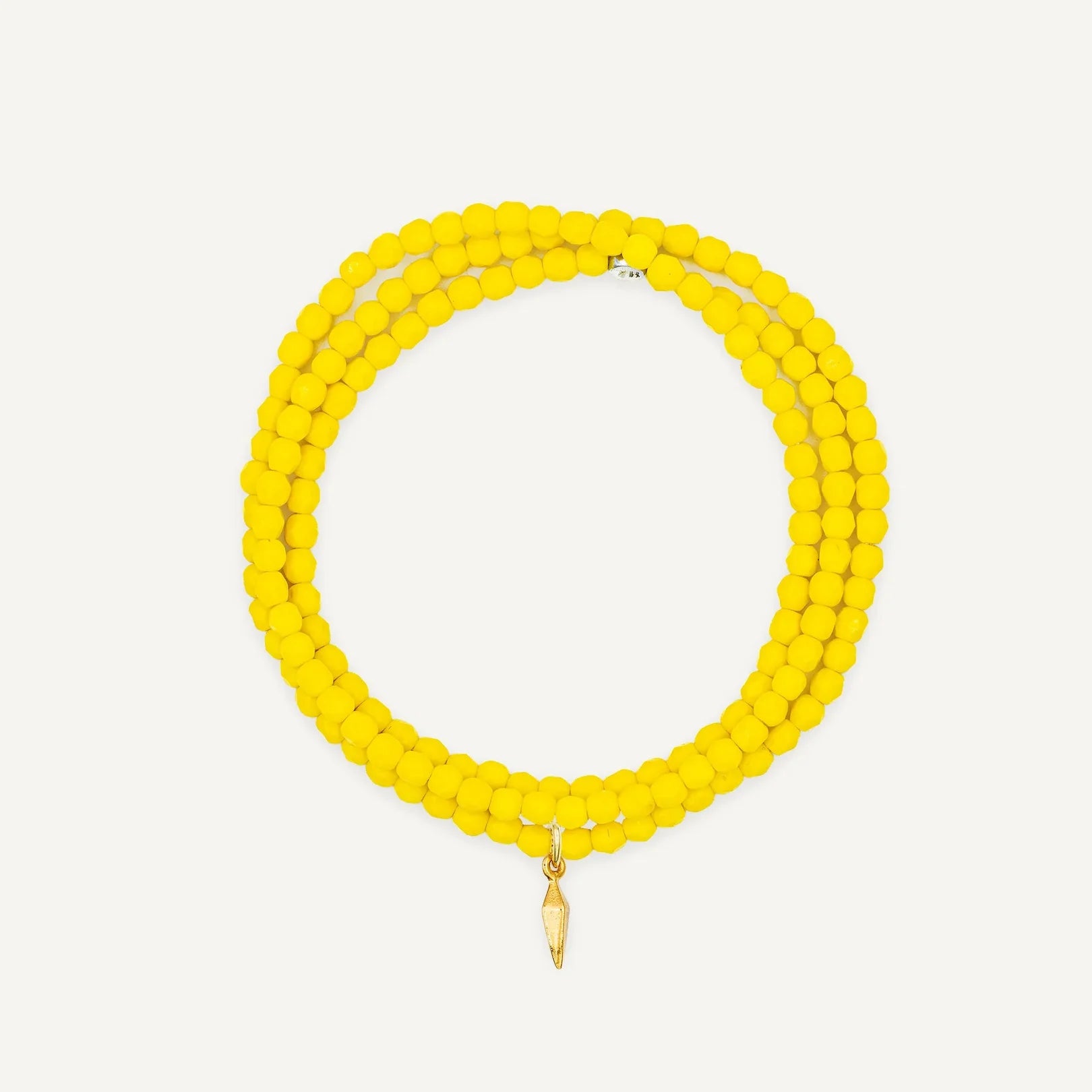 Collier-Bracelet Jaune Néon — Sophie et Ju