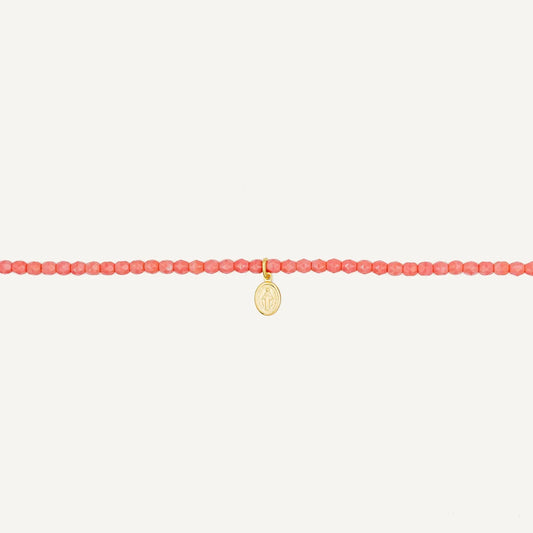 Collier-Bracelet Rose Poudré