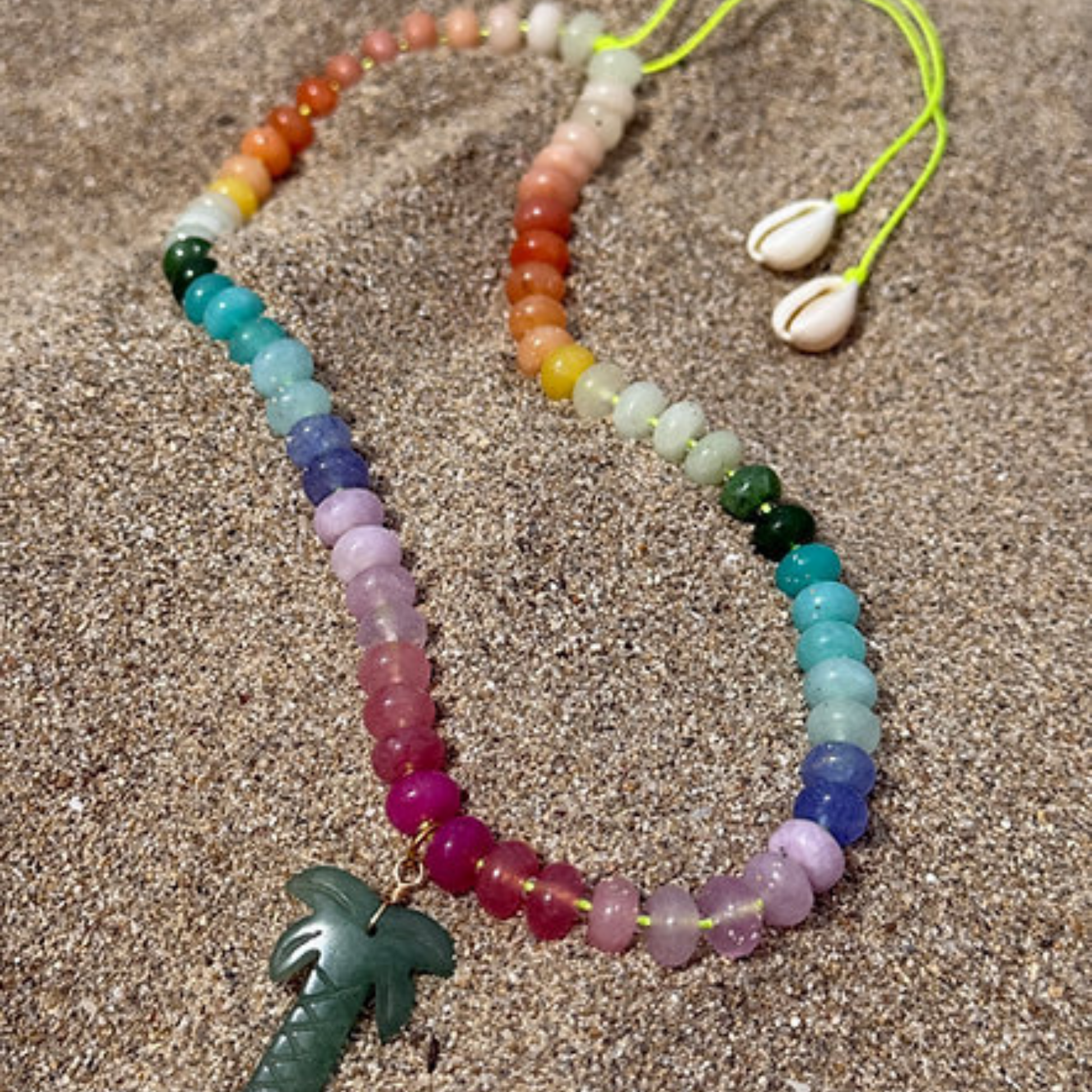 Collier Palmito Rainbow — Sophie et Ju