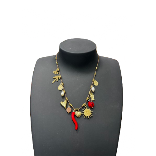 Collier Breloques piment