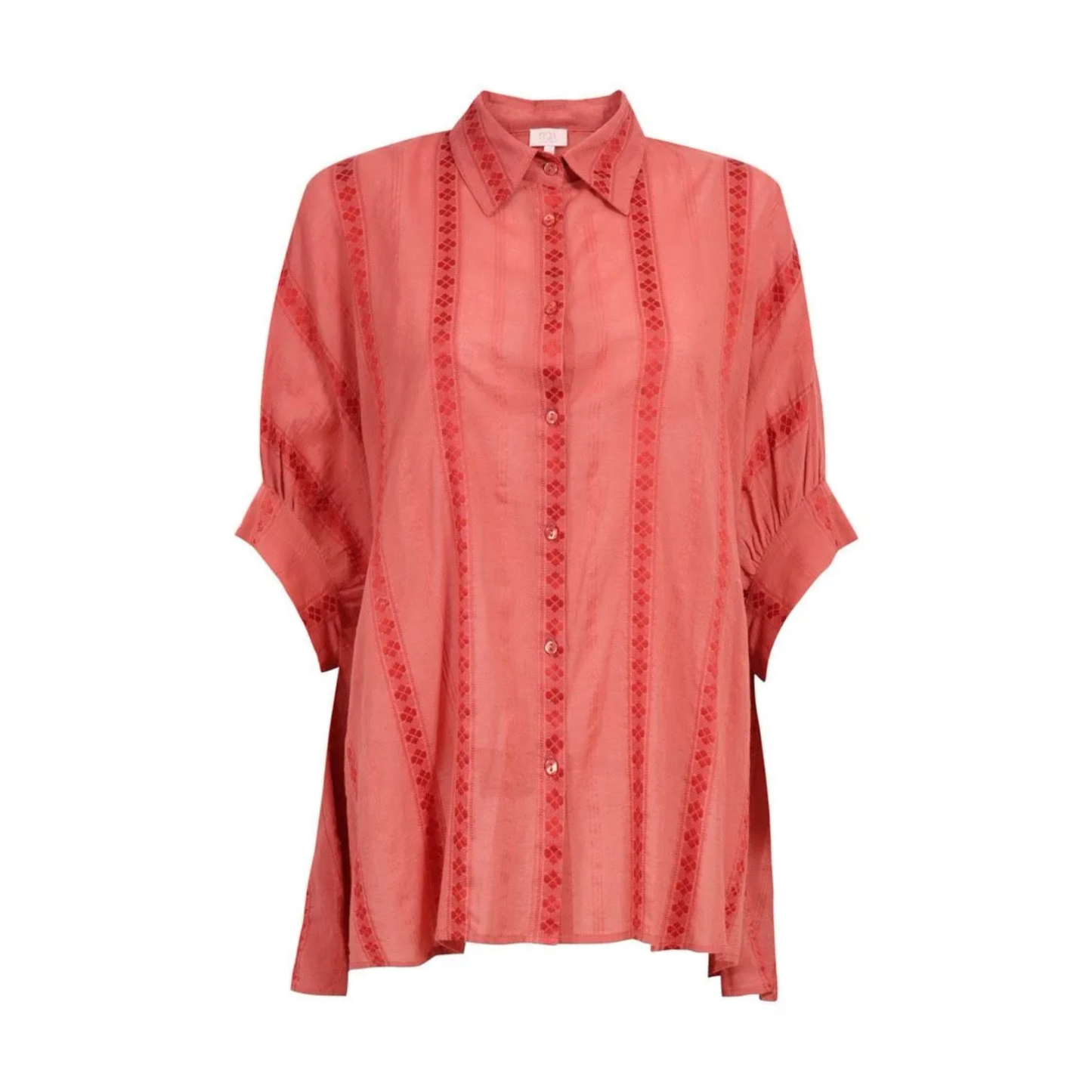 Blouse Orso brique