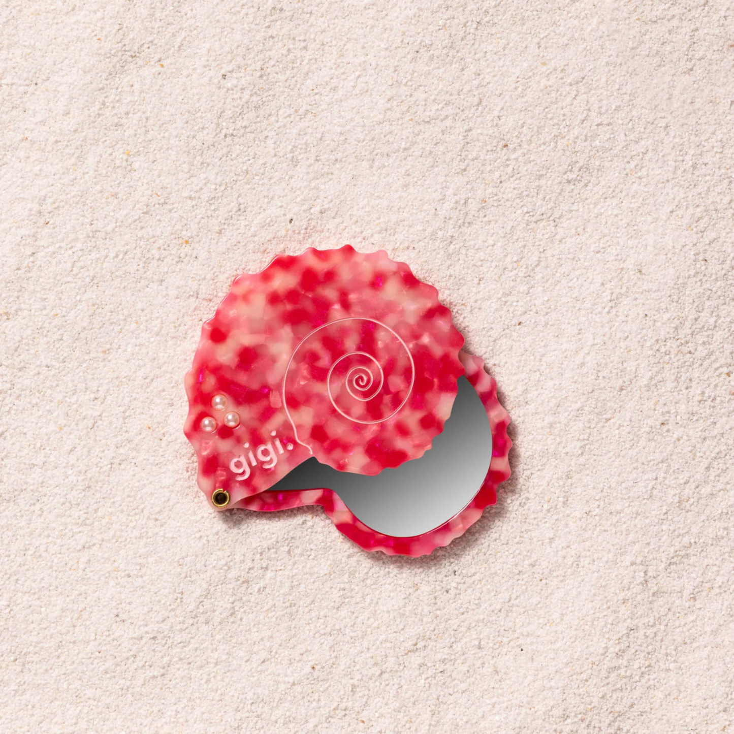 Miroir coquillages Baisers