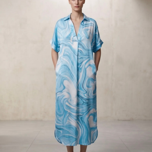 Robe bleu