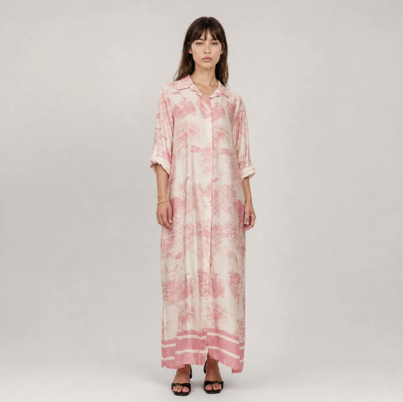Robe longue safari