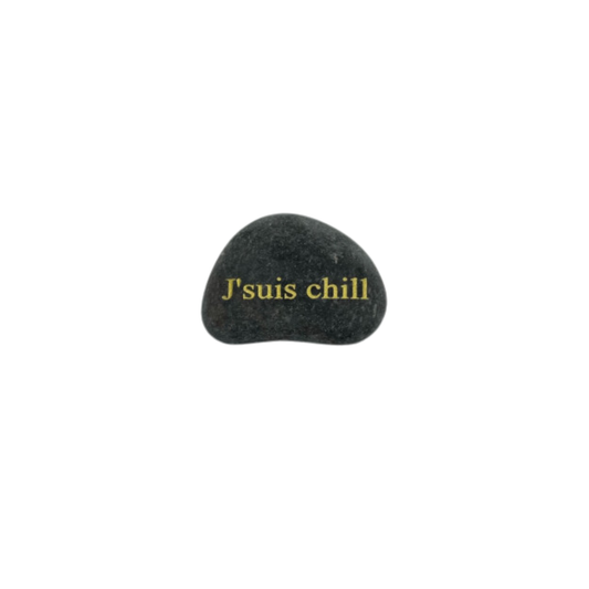 Galet J'suis chill — Sophie et Ju